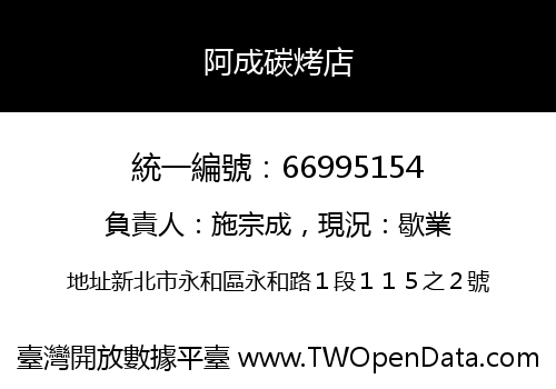 阿成碳烤店