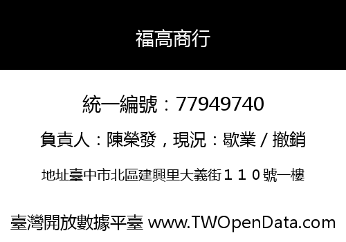 福高商行