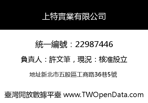 上特實業有限公司