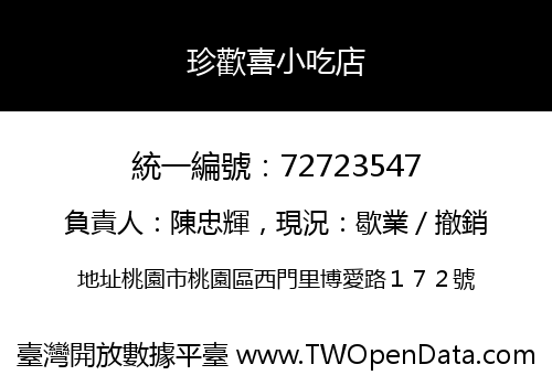 珍歡喜小吃店