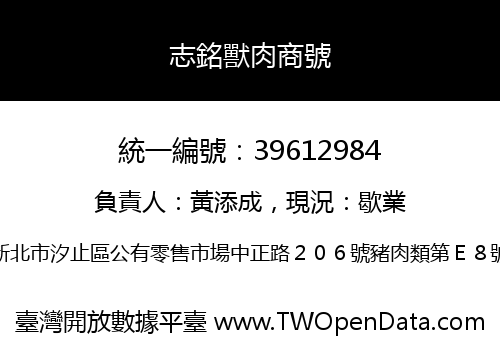 志銘獸肉商號