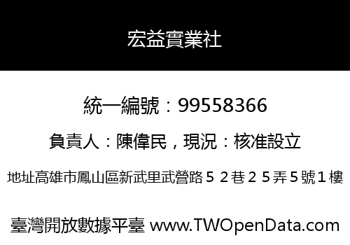宏益實業社