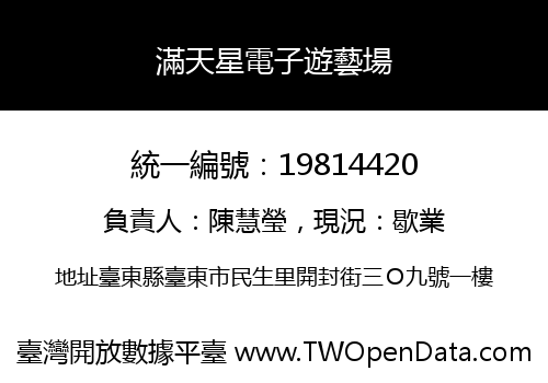 滿天星電子遊藝場