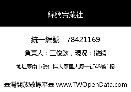 錦興實業社