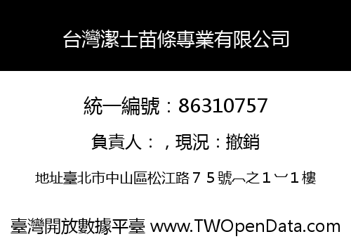 台灣潔士苗條專業有限公司
