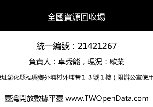 全國資源回收場