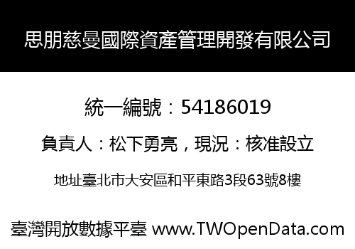 思朋慈曼國際資產管理開發有限公司