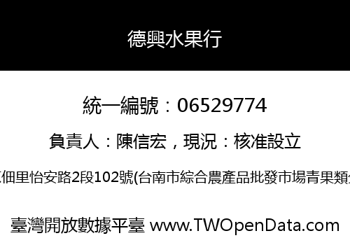 德興水果行