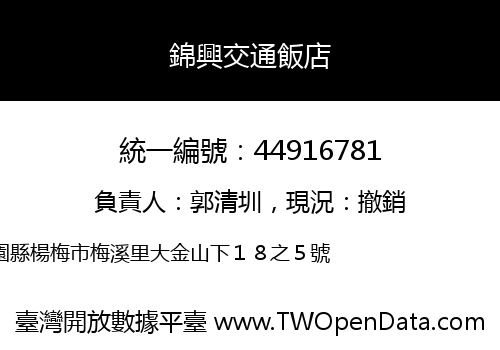 錦興交通飯店