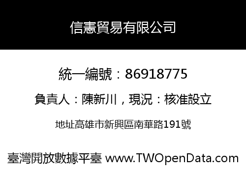 信憲貿易有限公司