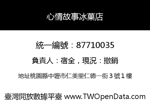 心情故事冰菓店