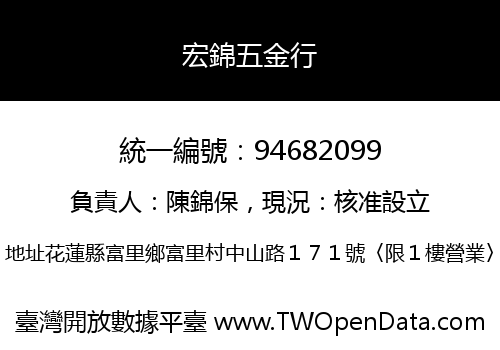 宏錦五金行