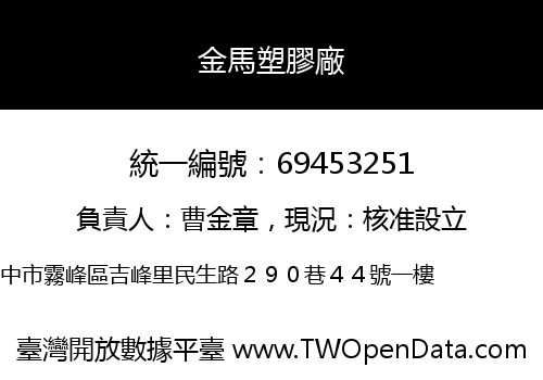 金馬塑膠廠