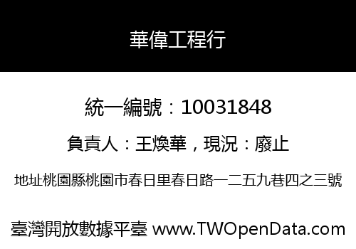 華偉工程行