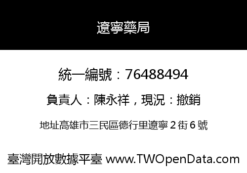 遼寧藥局