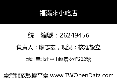 福滿來小吃店