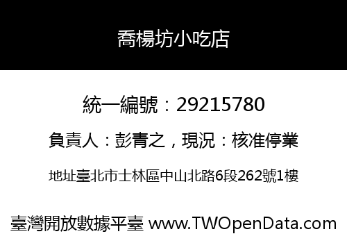 喬楊坊小吃店
