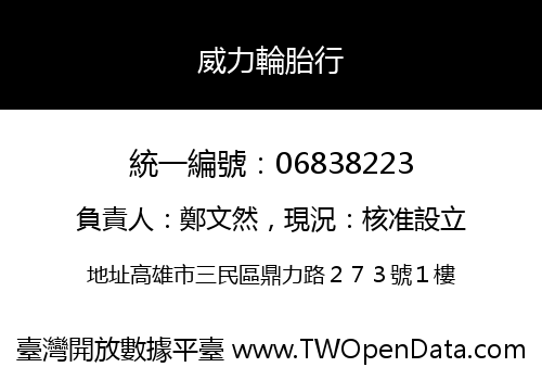 威力輪胎行
