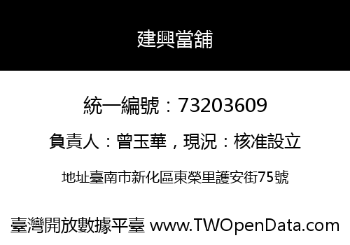 建興當舖