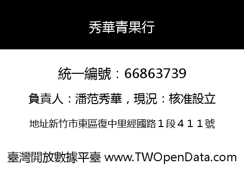 秀華青果行