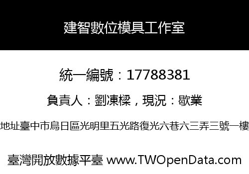 建智數位模具工作室
