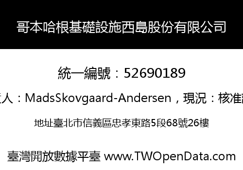 哥本哈根基礎設施西島股份有限公司