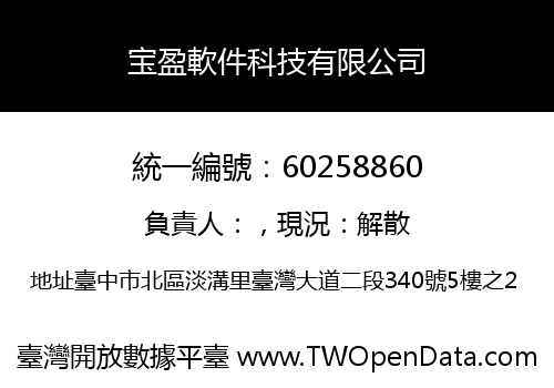 宝盈軟件科技有限公司