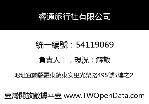 睿通旅行社有限公司