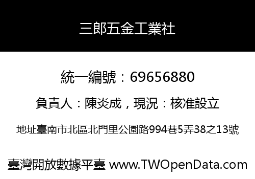 三郎五金工業社