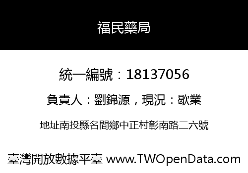 福民藥局