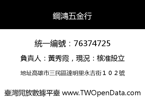 鋼鴻五金行