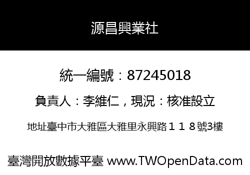 源昌興業社