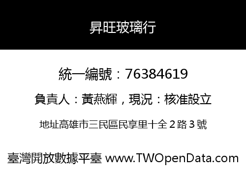 昇旺玻璃行