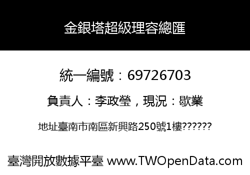 金銀塔超級理容總匯