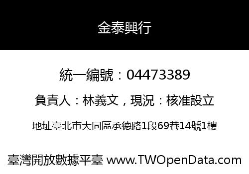 金泰興行