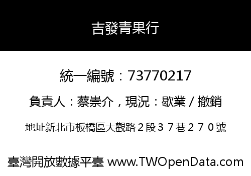 吉發青果行
