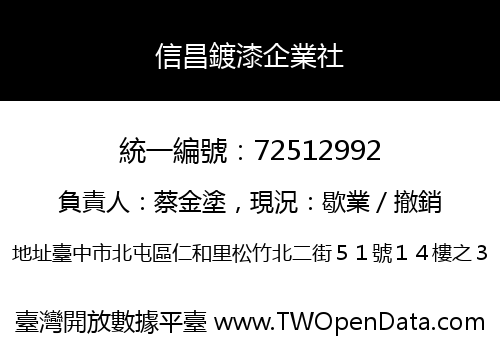 信昌鍍漆企業社