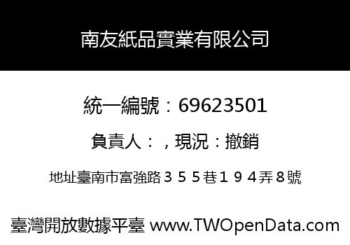 南友紙品實業有限公司