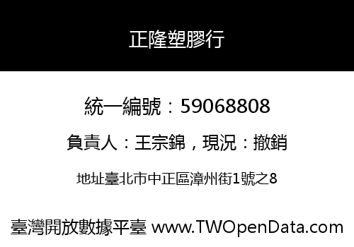 正隆塑膠行