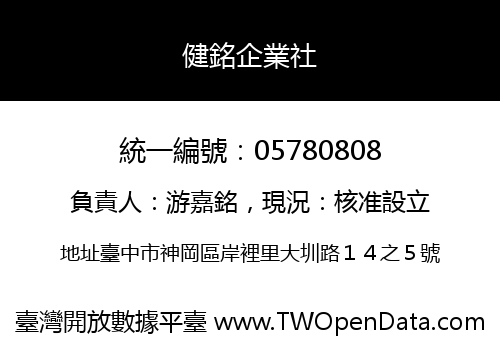 健銘企業社