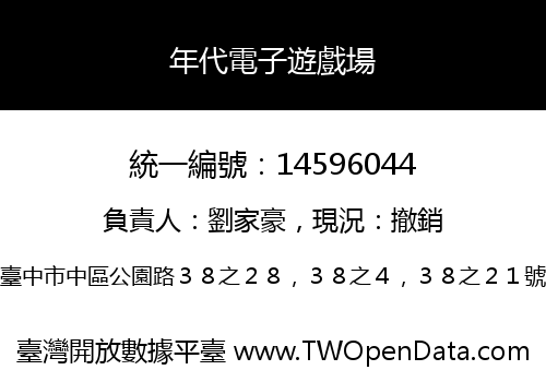 年代電子遊戲場