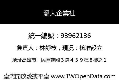 溫大企業社