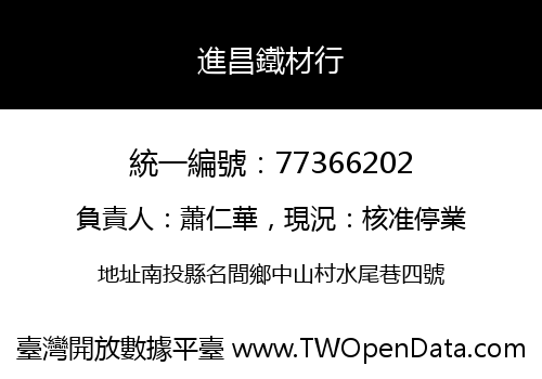 進昌鐵材行