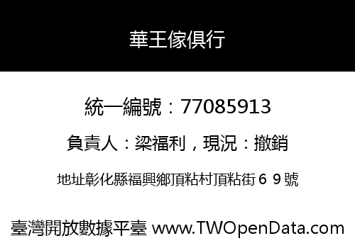 華王傢俱行