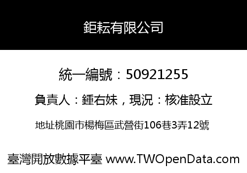 鉅耘有限公司