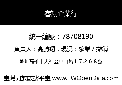 睿翔企業行