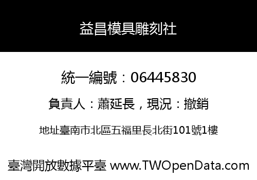 益昌模具雕刻社