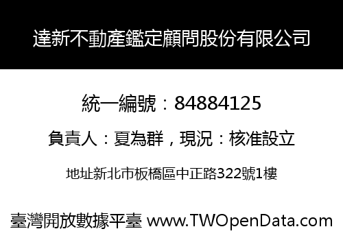 達新不動產鑑定顧問股份有限公司
