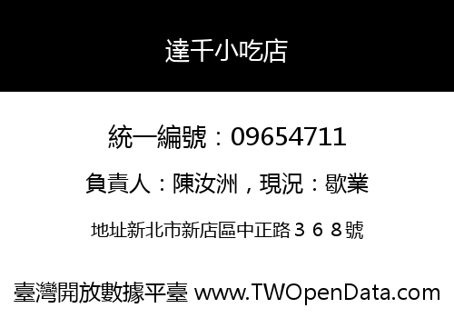 達千小吃店