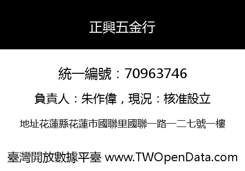 正興五金行